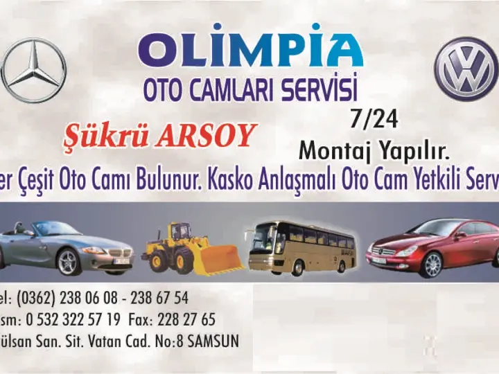 Olimpia Oto Cam Servisi - Camcı Şükrü