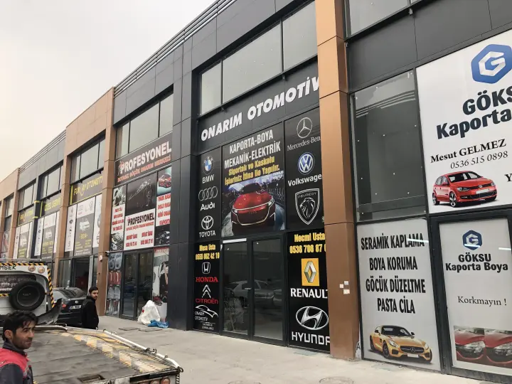 Onarım otomotiv kaporta ve boya