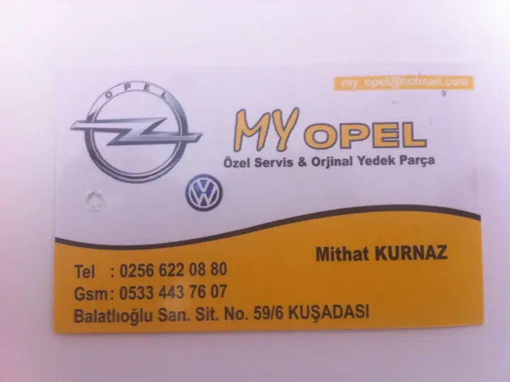 Opel Özel Servis