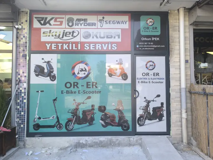 Or-Er E-Bike RKS KÜBA SKYJET YETKİLİ SERVİS