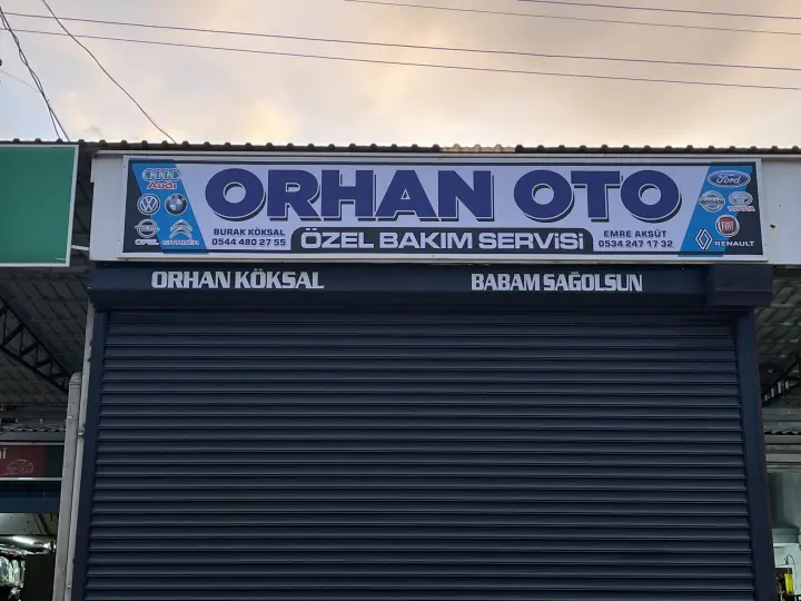 ORHAN OTO ÖZEL BAKIM SERVİSİ