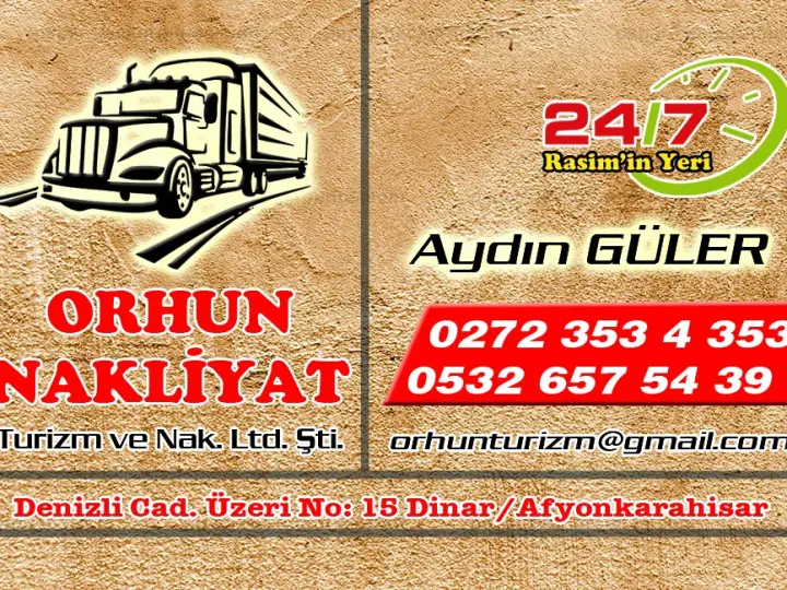 ORHUN TURİZM ve NAKLİYAT H1