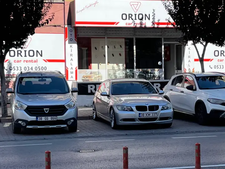 orion rent a car