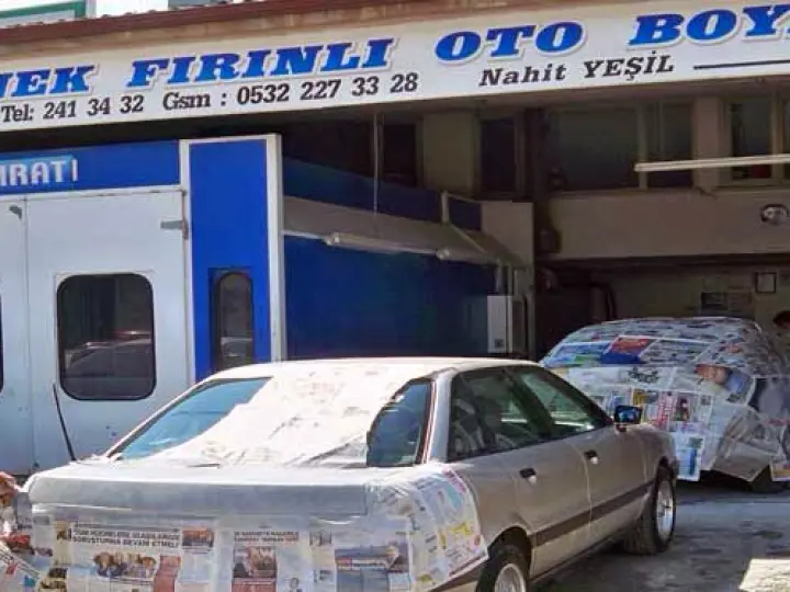 Örnek Fırınlı Oto Boya