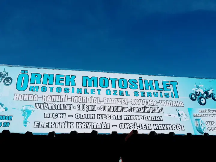 Örnek Motosiklet Deniz Motoru Bakım Ve Onarım Yedek Parça