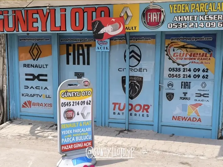 OTO Adil, Tofaş, volkswagen, Fiat Yedek parça İskenderun, HATAY