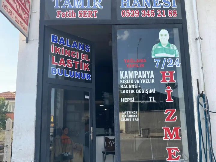Oto lastik alaca