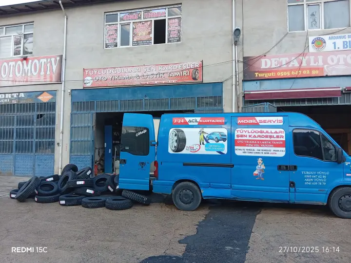 Oto Lastik Tüylüoğulları Şen Kardeşler Mobil Servis