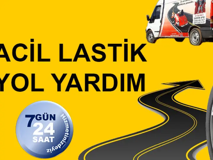 Oto lastik yol yardım