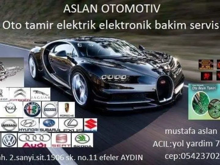 Oto tamir elektrik elektronik bakim servisi