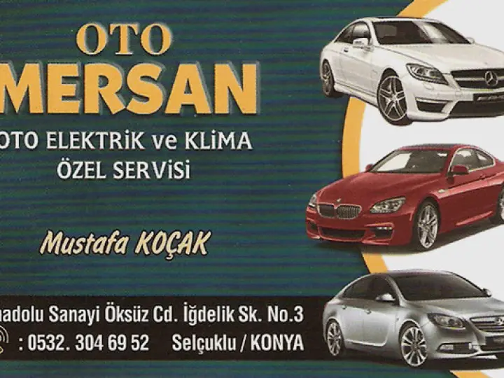 OTOMERSAN OTO ELEKTRİK VE KLİMA SERVİSİ