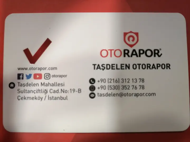Otorapor Taşdelen Oto Ekspertiz