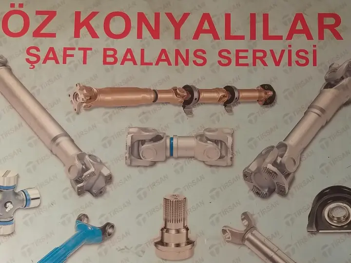 Öz Konyalılar Şaft Balans Ve Dingil