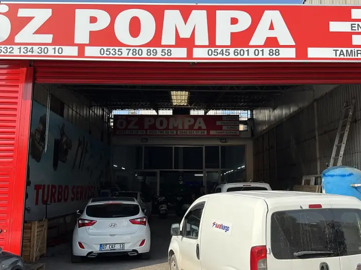 Öz Pompa Enjektör Turbo Tamir Servisi | Kepez
