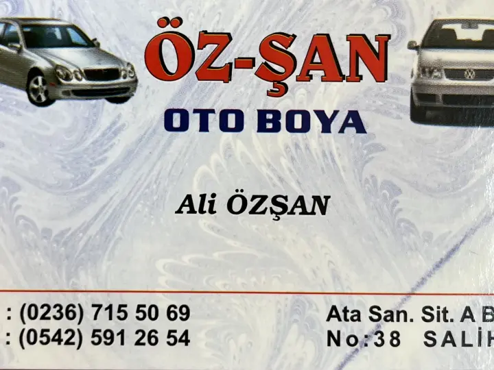 ÖZ-ŞAN OTO BOYA