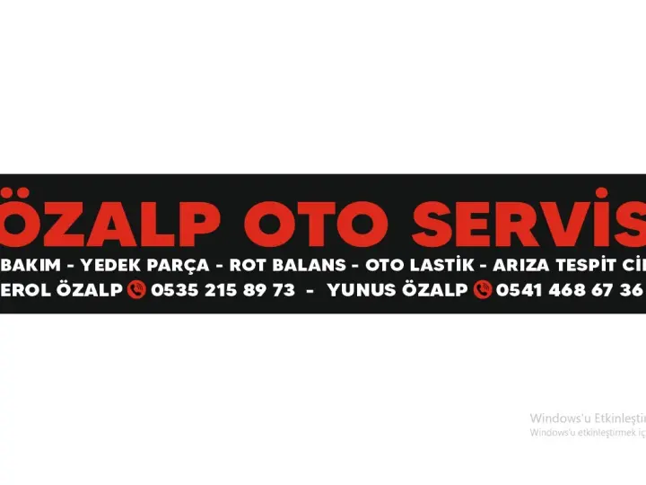 Özalp oto tamir