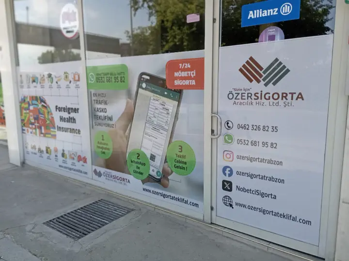 Özer Sigorta Aracılık Hizmetleri Trabzon - 7/24 Trafik Sigortası - Nöbetçi Sigorta