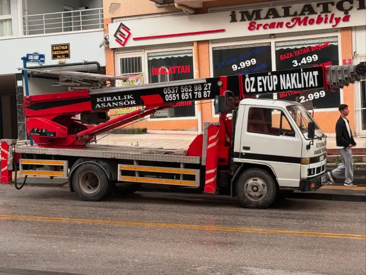 Özeyüp asansörlü nakliyat
