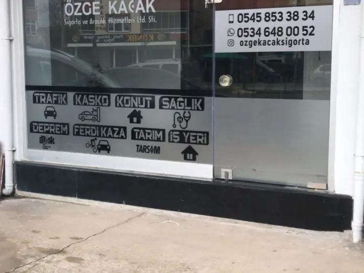 ÖZGE KAÇAK SİGORTA VE ARACILIK HİZMETLERİ LTD.ŞTİ.