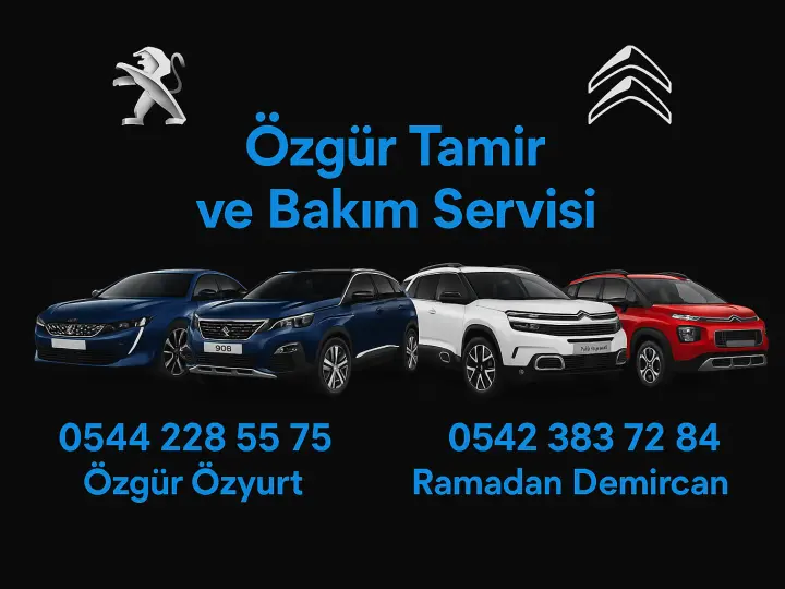 ÖZGÜR PEUGEOT CITROEN ÖZEL SERVİS