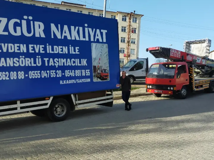 Özgüray Mobil asansör ve evden eve taşımacılık samsun