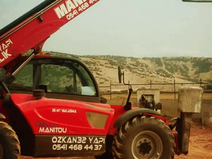 ÖZKAN MANİTOU VİNÇ KEPÇE FORKLİFT HAFRİYAT