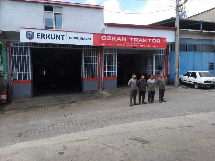ÖZKAN Traktör Erkunt Yetkili Servisi Kayseri develi