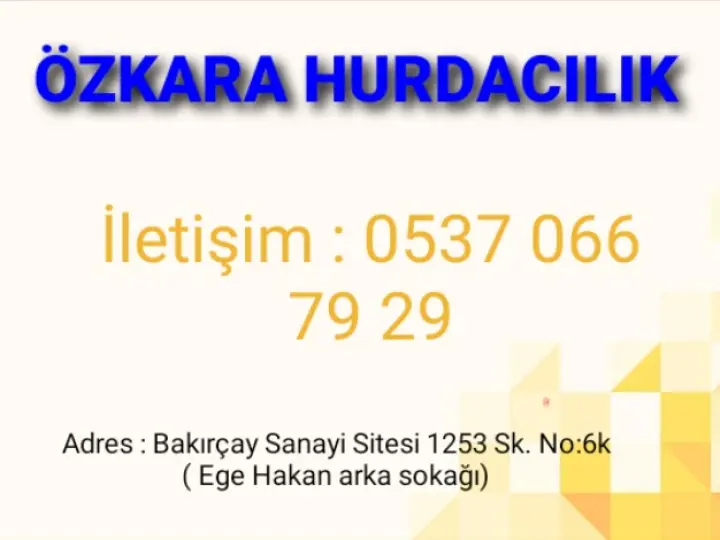 Özkara Hurdacılık