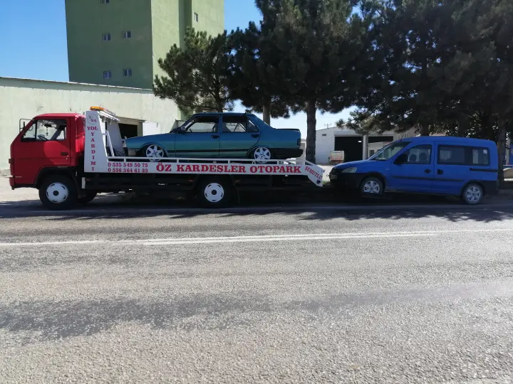 Özkardeşler otopark çekici kurtarıcı hizmeti