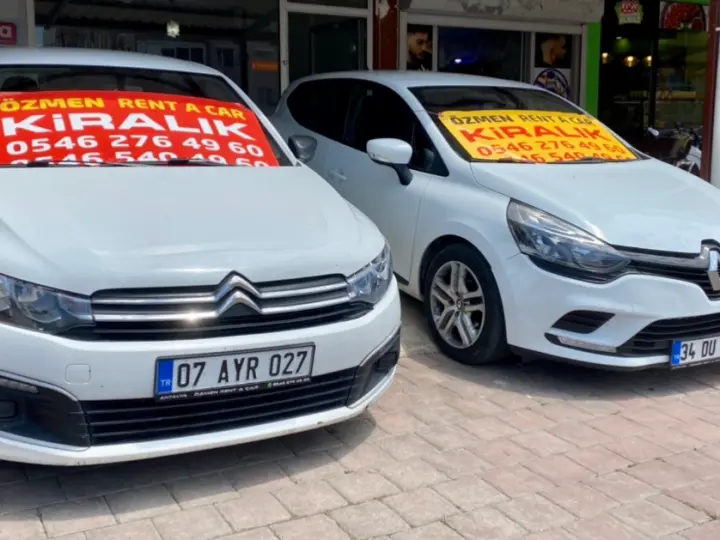 Özmen Rent A Car Antalya Oto Kiralama