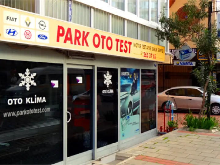 Park Oto Test&Oto bakım,oto ekspertiz.oto klima,varta akü. madeni yağ