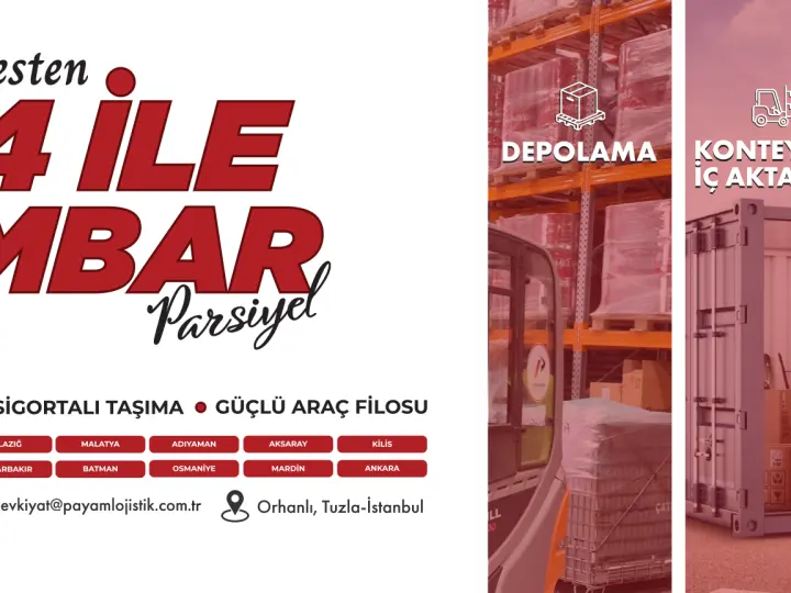 Payam Lojistik | Gaziantepte Ambar | Şanlıurfada Ambar | Diyarbakırda Ambar | Mardinde Ambar | Adanada Ambar