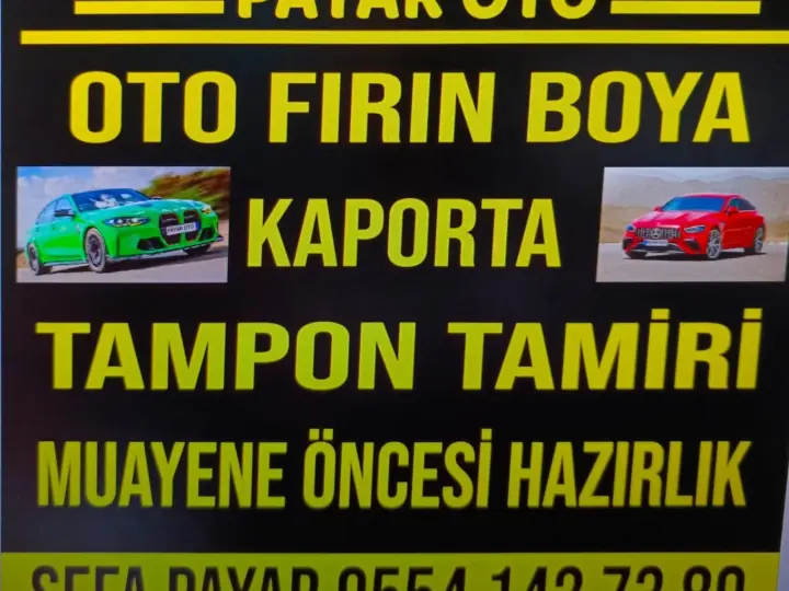 Payar oto boya