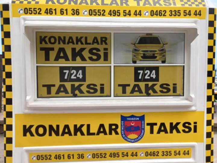 Pelitli Konaklar Çimenli Taksi Durağı