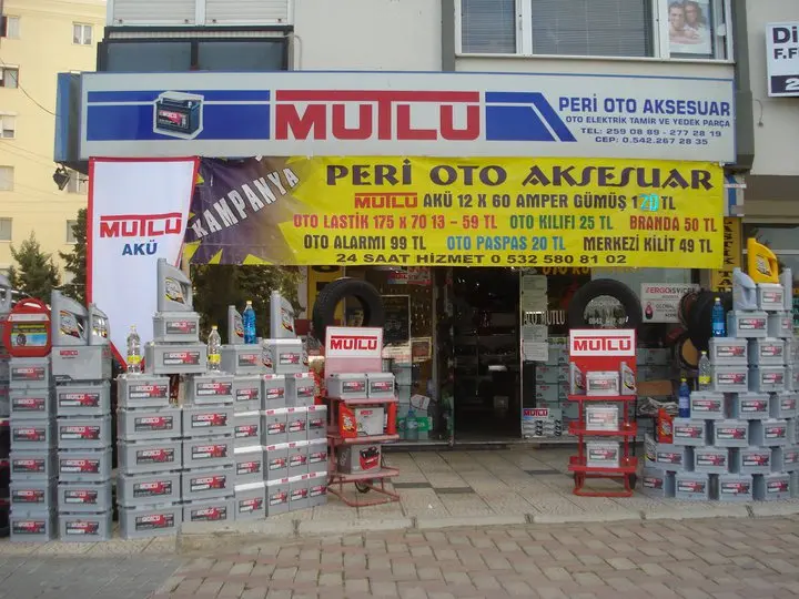 Peri Oto Mutlu Akü Bölge Bayii Yetkili Servisi
