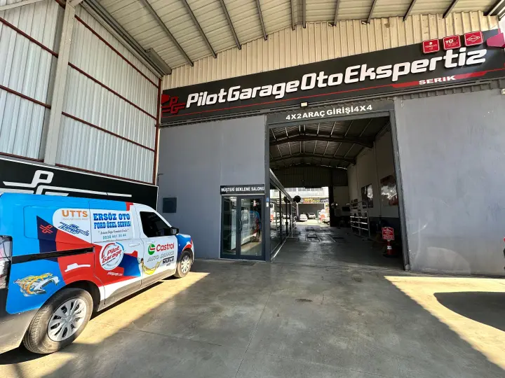 Pilot Garage Serik Oto Ekspertiz şubesi