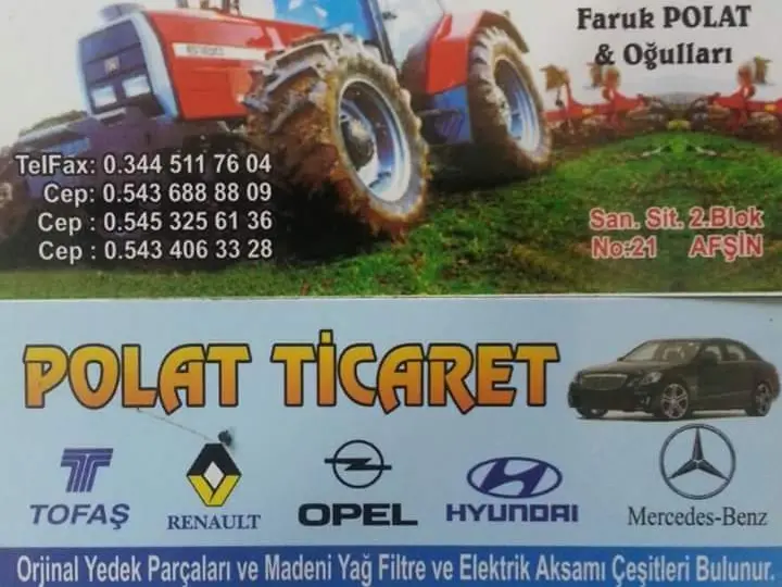 Polat Oto Yedek Parçaları