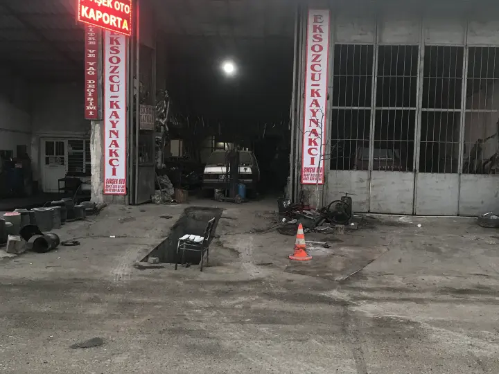 Pozantı egzozcu kaynakçı oto şimşek kaporta