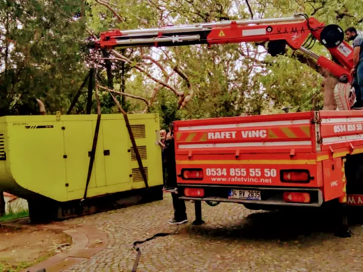 RAFET VİNÇ taşımacılik