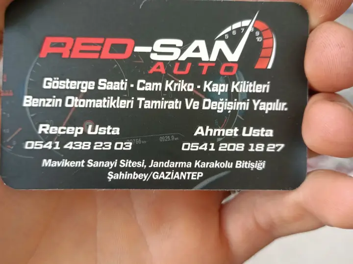 RED-SAN AUTO KİLOMETRE-CAM KRİKO-YAKIT POMPASI