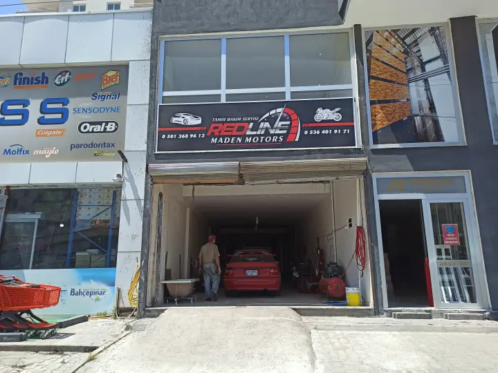 REDLİNE: MADEN MOTORS OTO TAMİR LASTİK BAKIM ONARIM ARABA MOTORSİKLET KAMYON TIRSERVİSİ /Ремонт автомобилей/ Car repair