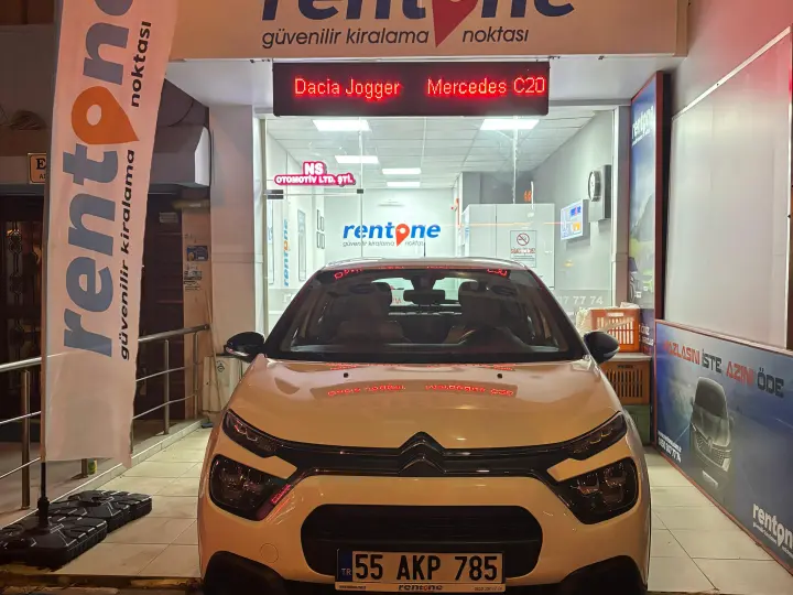 Rentone Samsun Oto Kiralama
