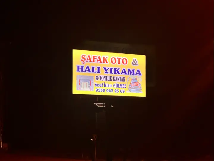 Şafak oto & halı yıkama 80 tonluk kantar
