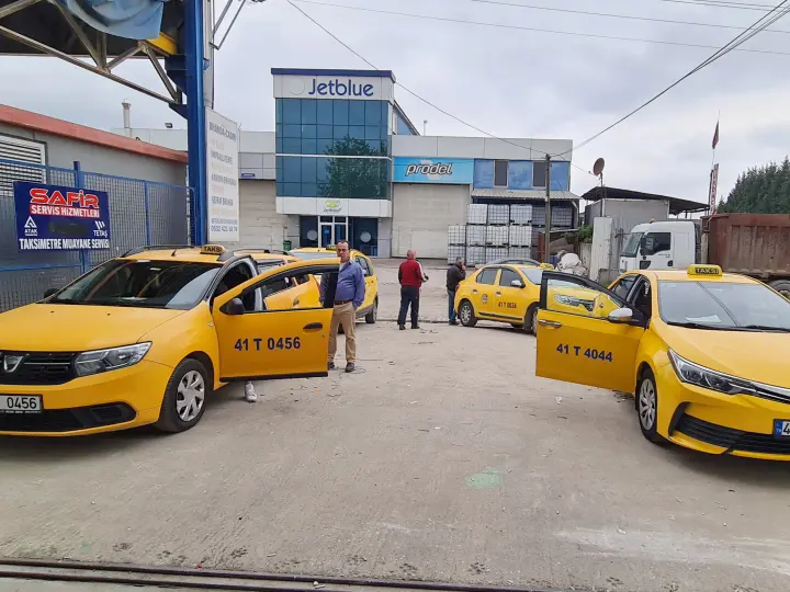 Safir Takograf webasto tavan kliması taksimetre Utts yetkili servisi