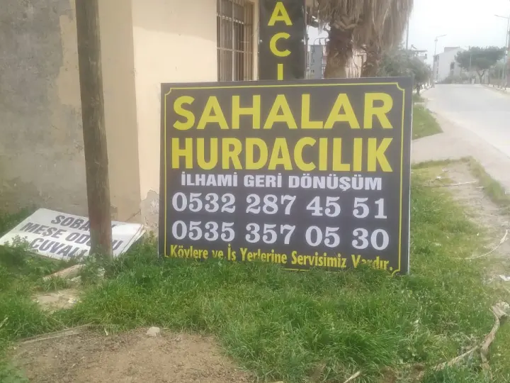 Sahalar Hurdacılık ilhami Geri dönüşüm Alaşehir