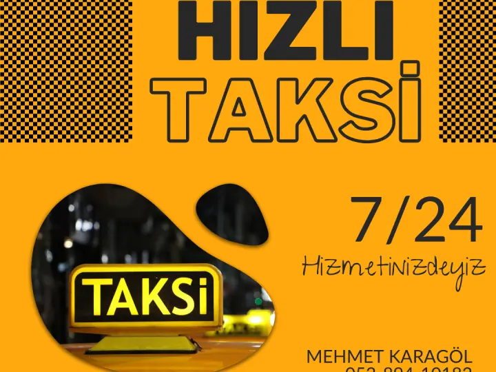 Şalpazarı Taksi Mehmet karagöl