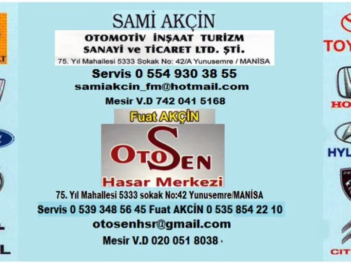 Sami Akçin Otomotiv İnşaat Turizm Sanayi ve Ticaret Limitted Şirketi