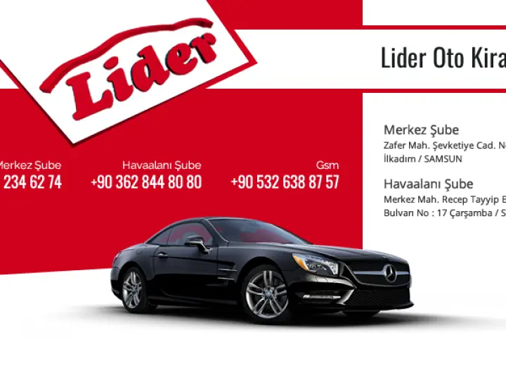 Samsun Araç Kiralama | Lider Oto Kiralama