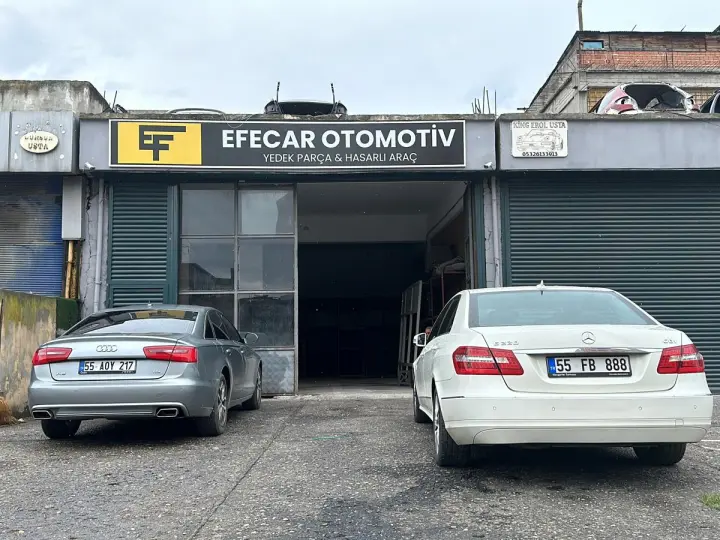 SAMSUN EFECAR OTOMOTİV ÇIKMA YEDEK PARÇA HASARLI ARAÇ