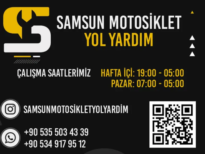 Samsun Motosiklet Yol Yardım